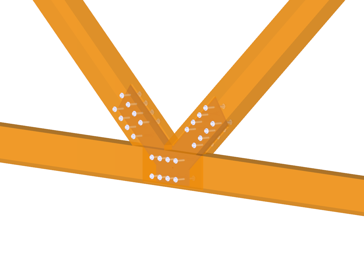 RF-/JOINTS Timber - Modulo aggiuntivo Steel to Timber per RFEM/RSTAB | Verifica di connessioni in legno indiretti secondo l'Eurocodice 5 o ANSI/AWC NDS-2015