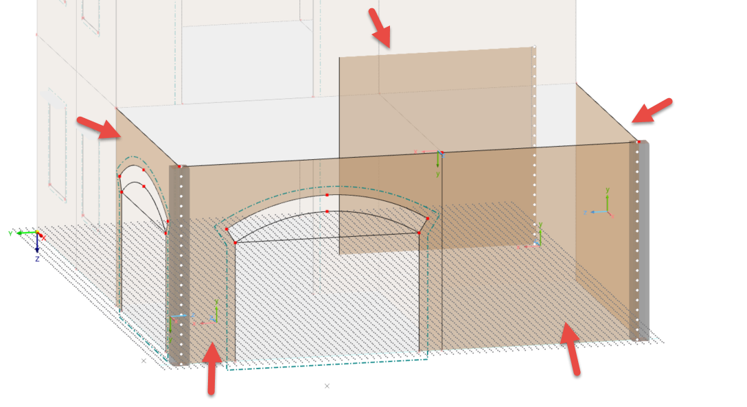 Superfici con cerniere di linea