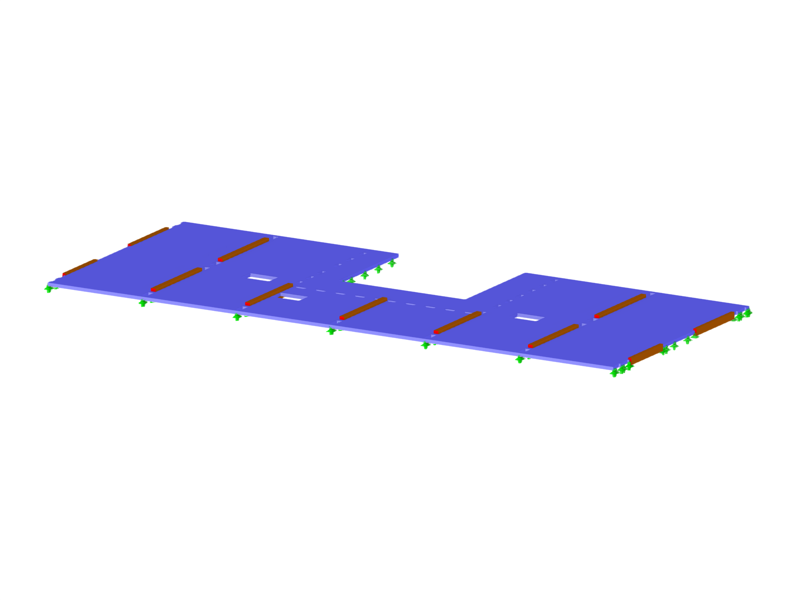 Modello RFEM di un pavimento in legno a strati incrociati del condominio BSH20A "Stories", Amsterdam, Paesi Bassi | © PIRMIN JUNG