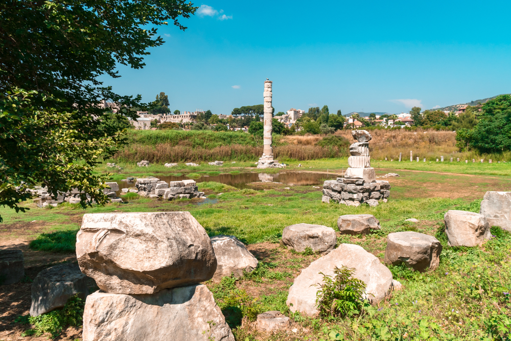 Resti del tempio di Artemide