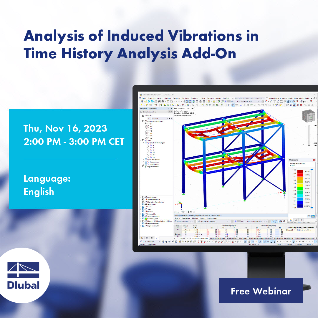 Analisi delle vibrazioni indotte nell'add-on analisi time history