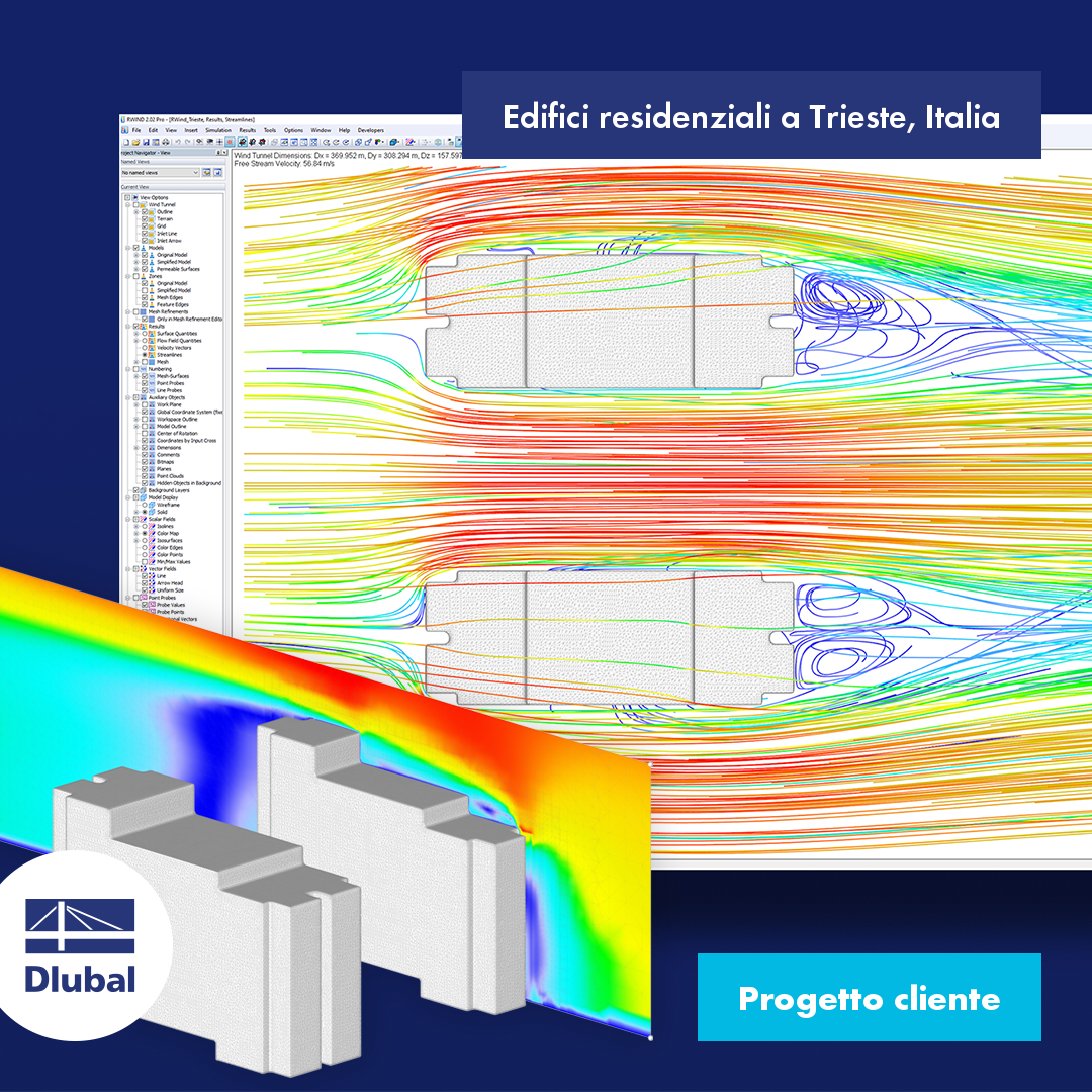 Edifici residenziali a Trieste, Italia