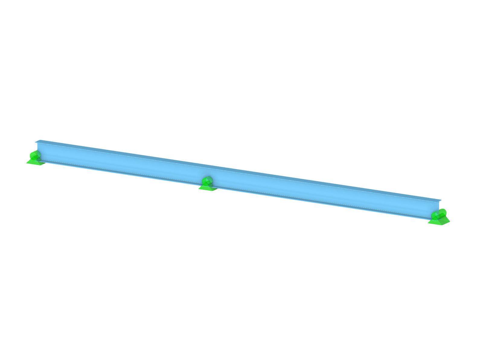 Modello 003992 | Trave continua