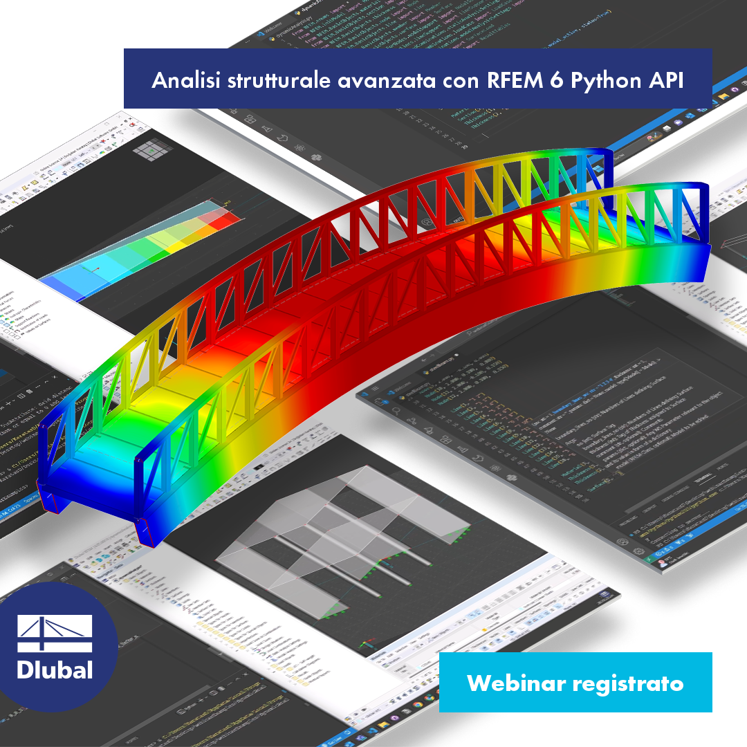 Analisi strutturale avanzata con RFEM 6 Python API