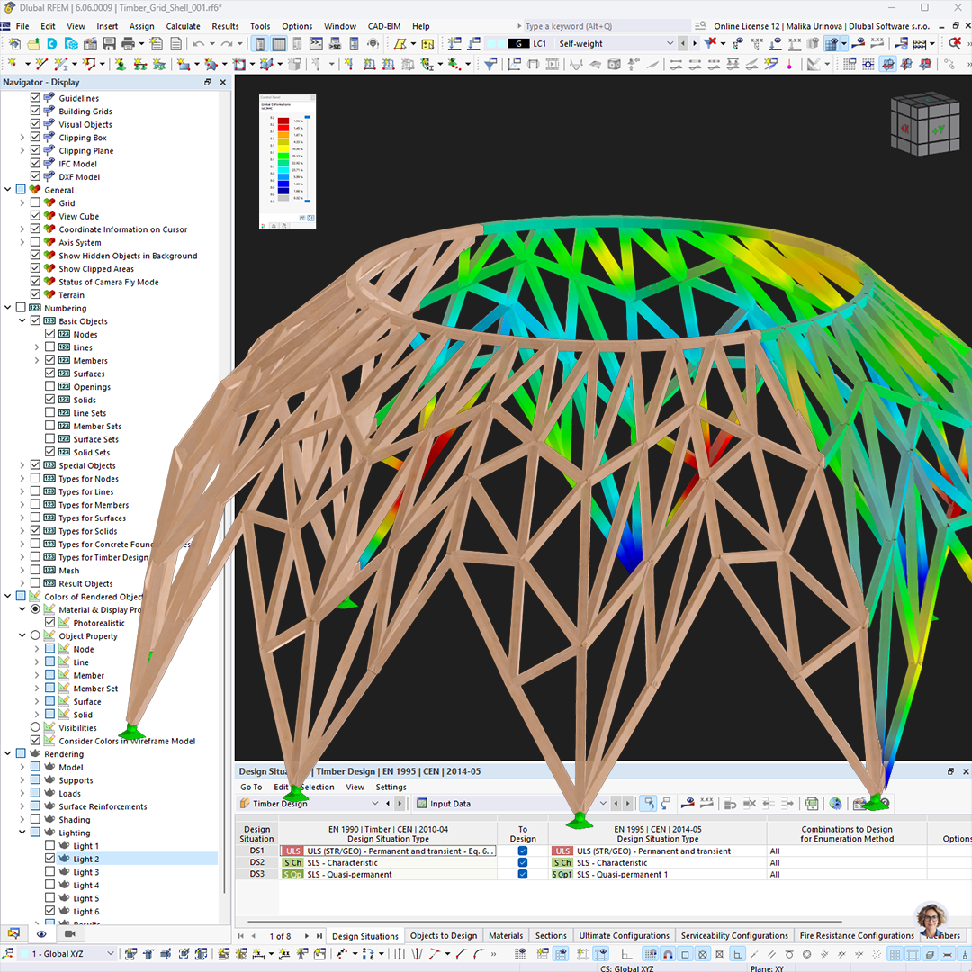 Nuovo modello | Cupola a guscio reticolare di legno!