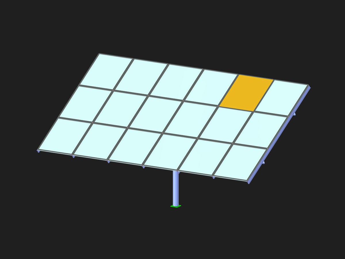 Azione del vento sul sistema di inseguimento fotovoltaico