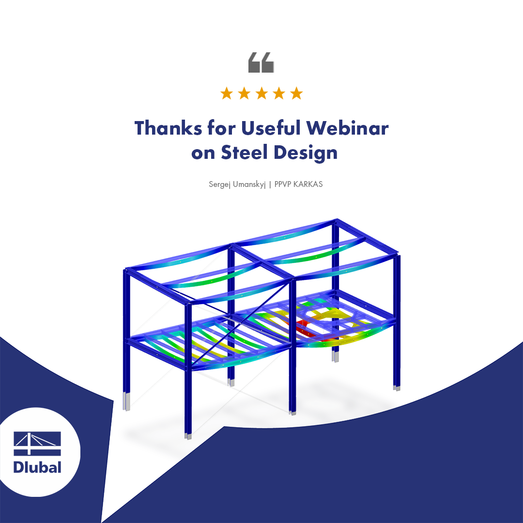 Recensioni clienti | Grazie per l'utile webinar su Steel Design