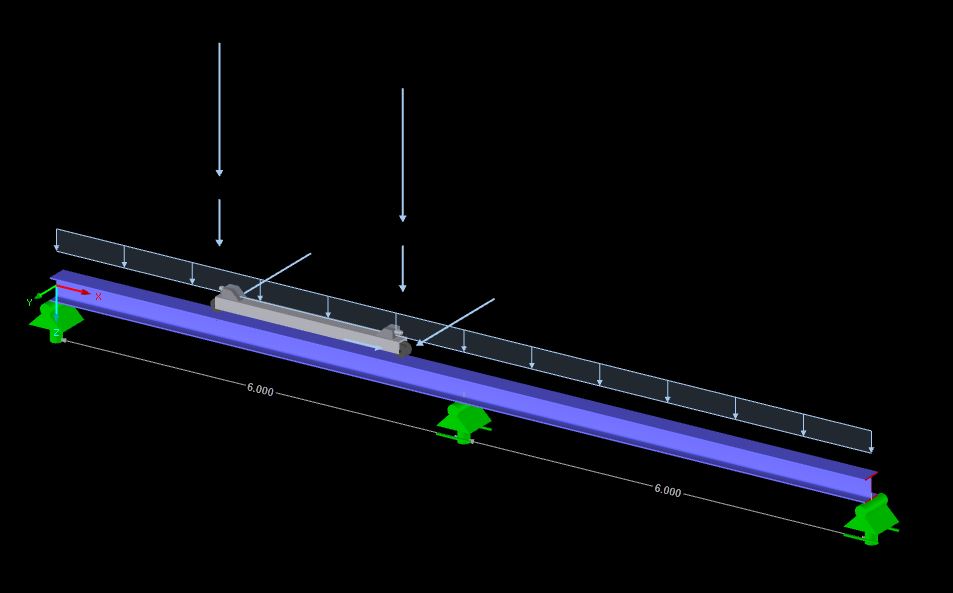 GT 000497 | Considerazione di diversi concetti di progettazione di una pista di gru in un capannone in acciaio