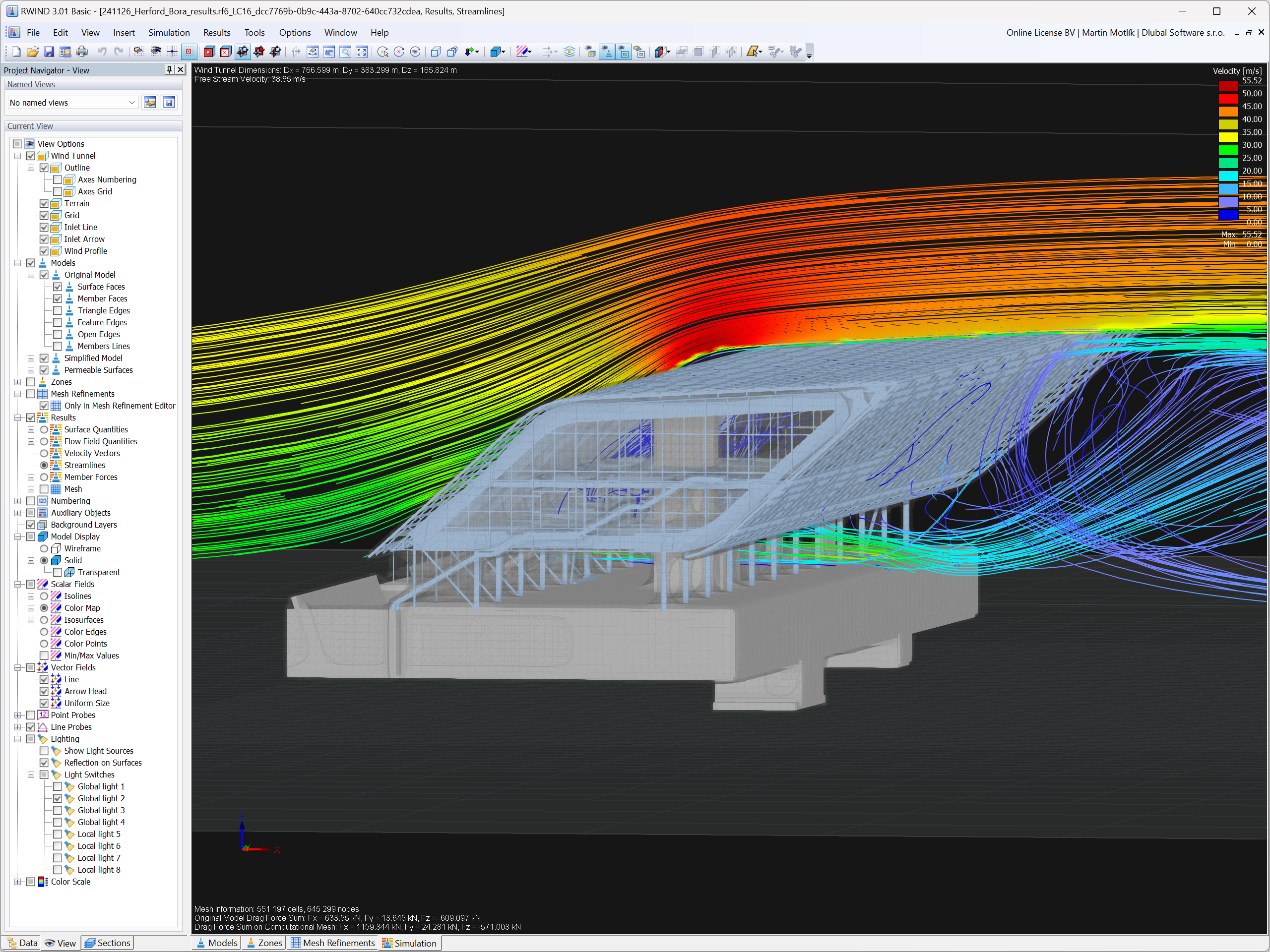 Modello RWIND del BORA Flagshipstore, Herford