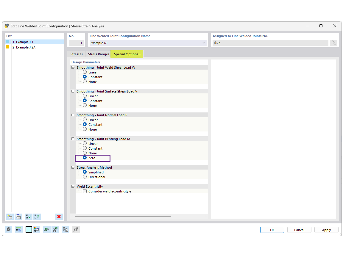 KB 001925 | Progettazione della Saldatura a Cordone secondo AISC in RFEM 6