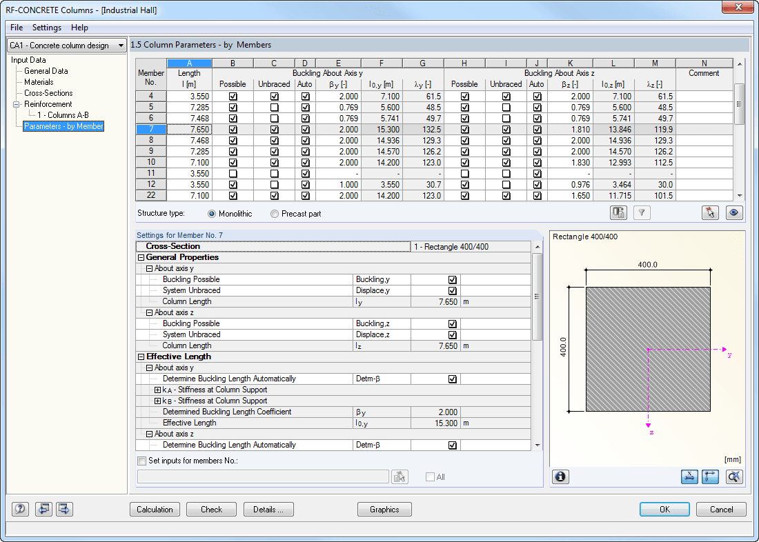 1.4 Standardspezifische Einstellungen