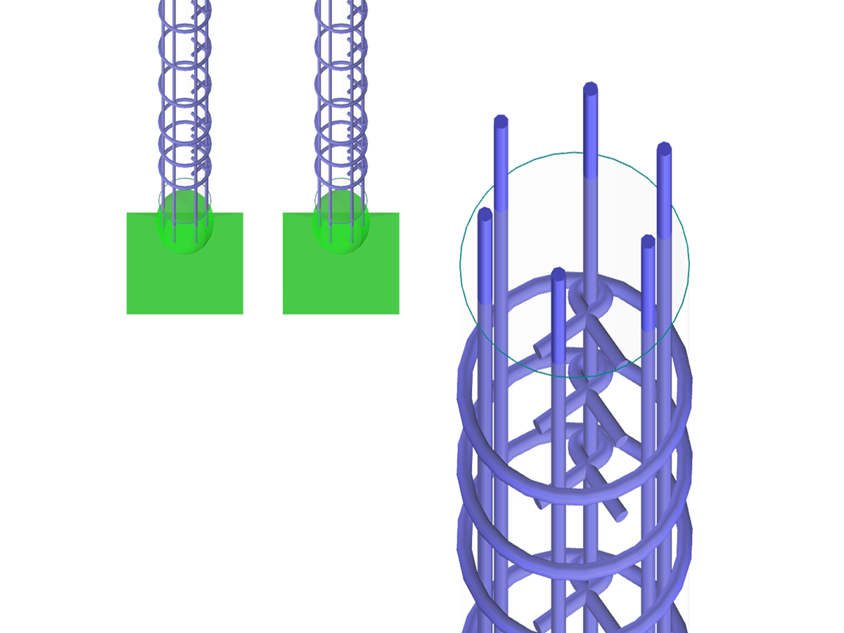 RFEM/RSTAB-Zusatzmodul RF-/BETON Stützen | Stahlbetonbemessung nach dem Modellstützenverfahren