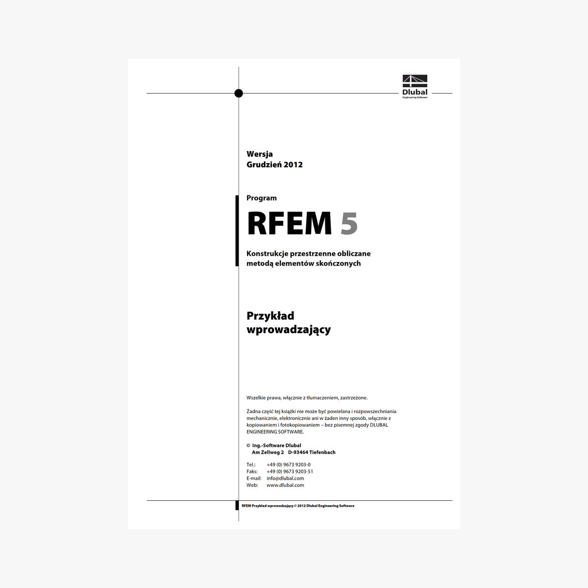 RFEM 5 - Einführungsbeispiel