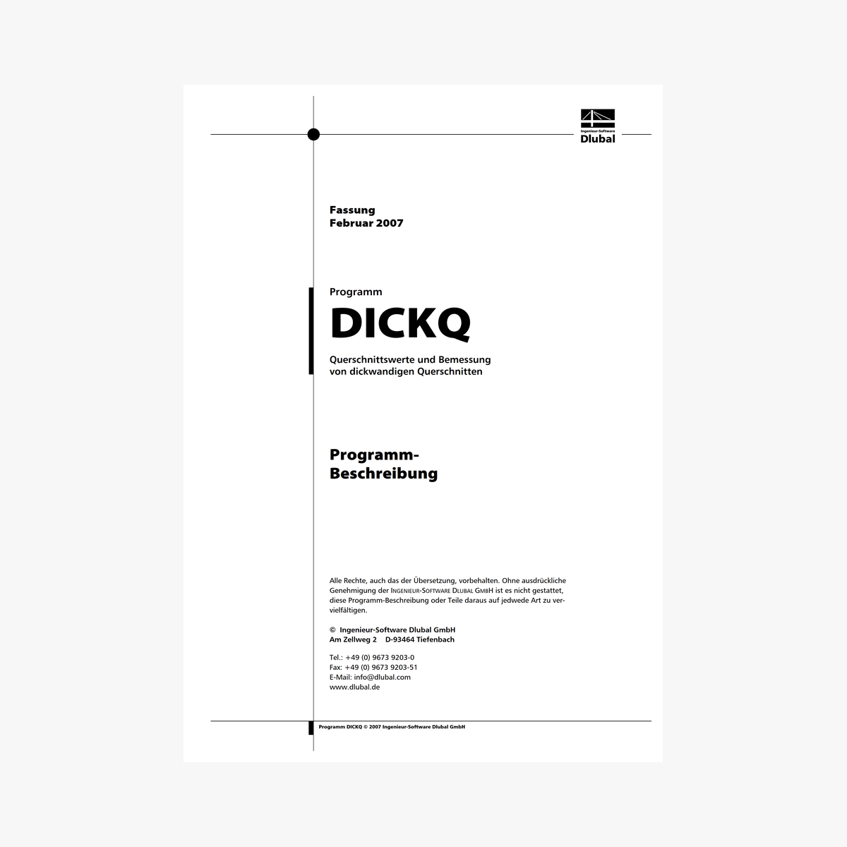 Handbuch DICKQ