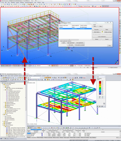 RFEM 5 - BIM Integration with Tekla Structures