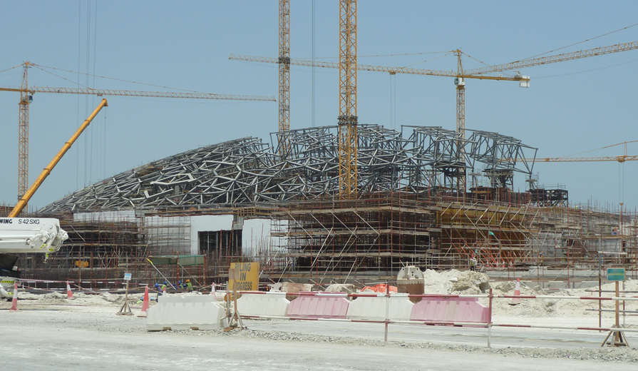 Kuppel des Louvre Abu Dhabi, Vereinigte Arabische Emirate