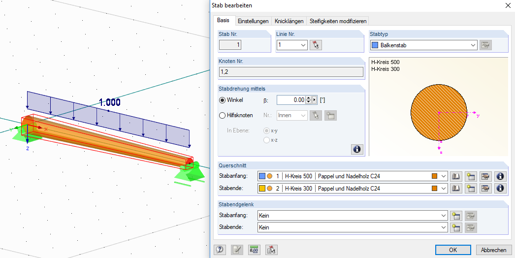 Projektowanie dzienników w RFEM