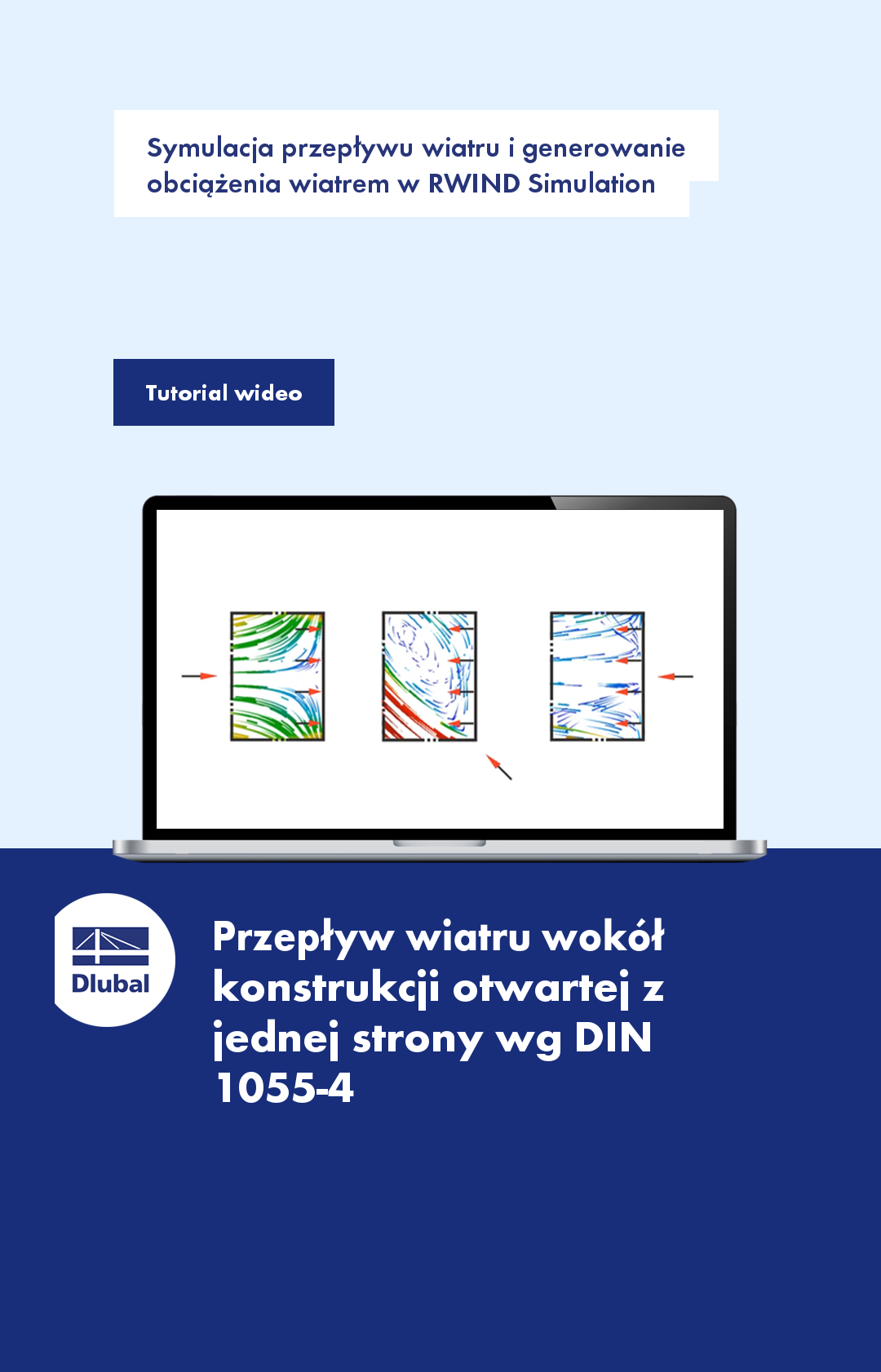 Symulacja wiatru i generowanie obciążenia wiatrem z RWIND Simulation