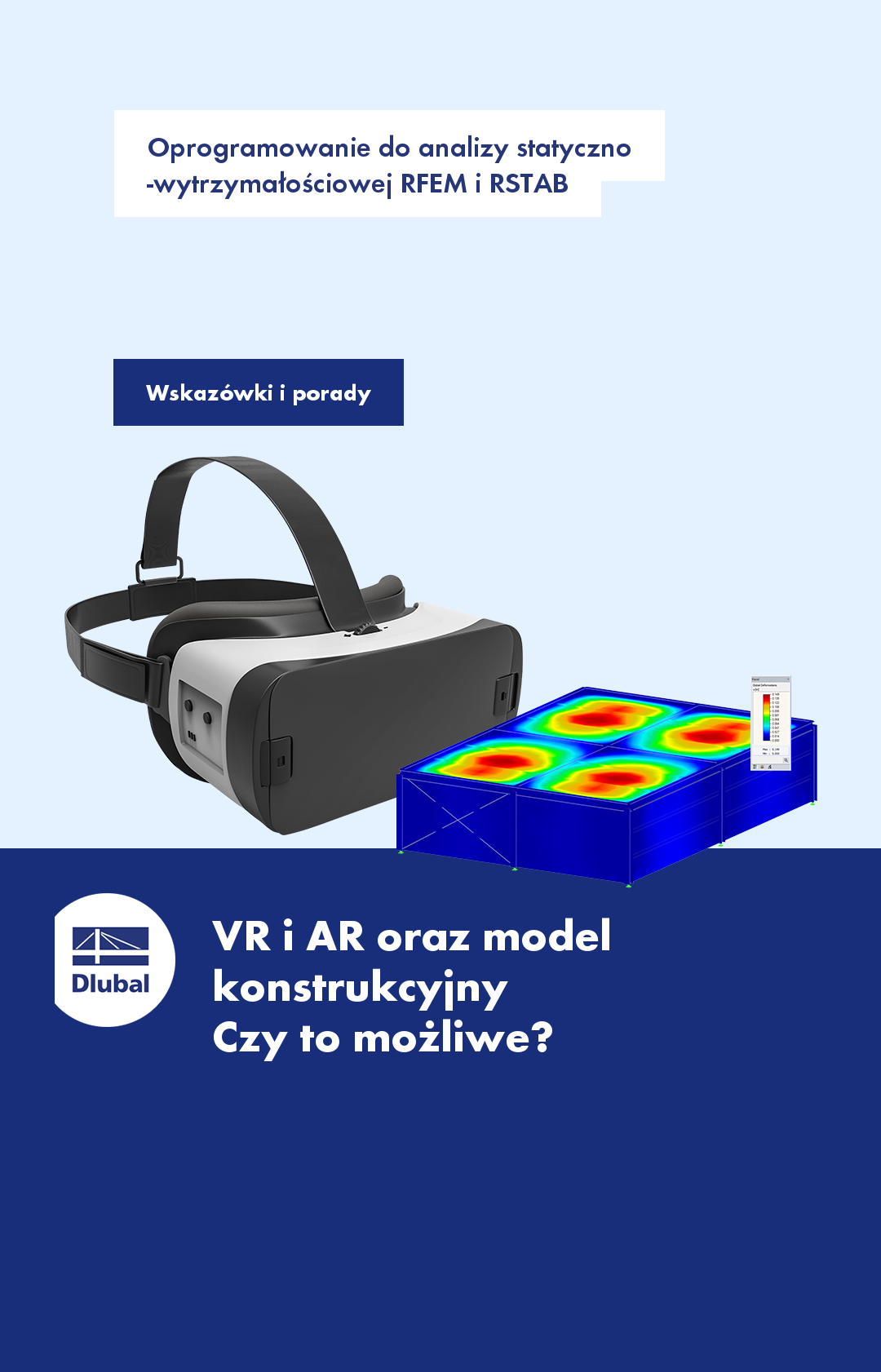 Oprogramowanie do analizy statyczno-wytrzymałościowej RFEM i RSTAB