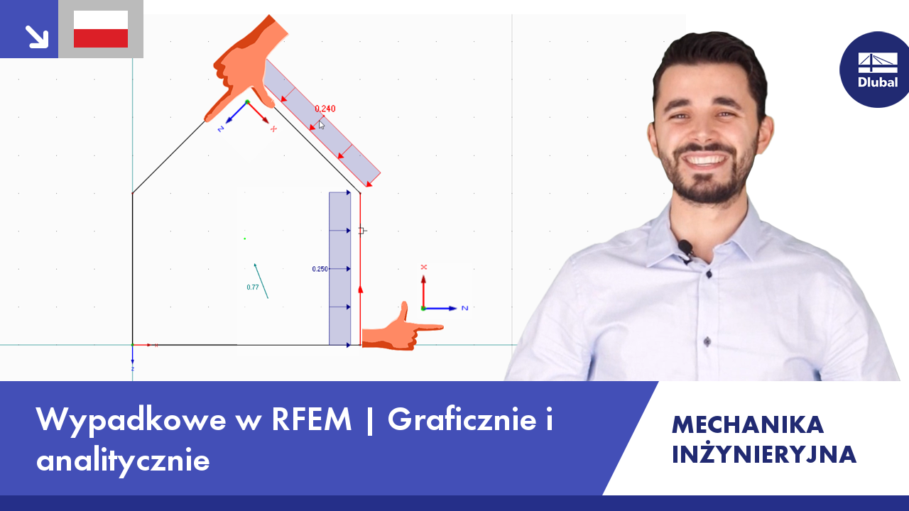 Wideo: Mechanika inżynieryjna | Wypadkowe | Oprogramowanie do analizy statyczno -wytrzymałościowej RFEM | Graficznie | Metody analityczne