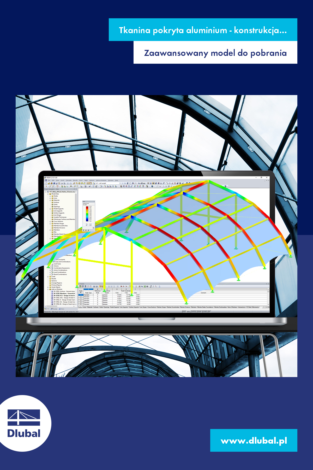 Aluminum Fabric Tensile Structure