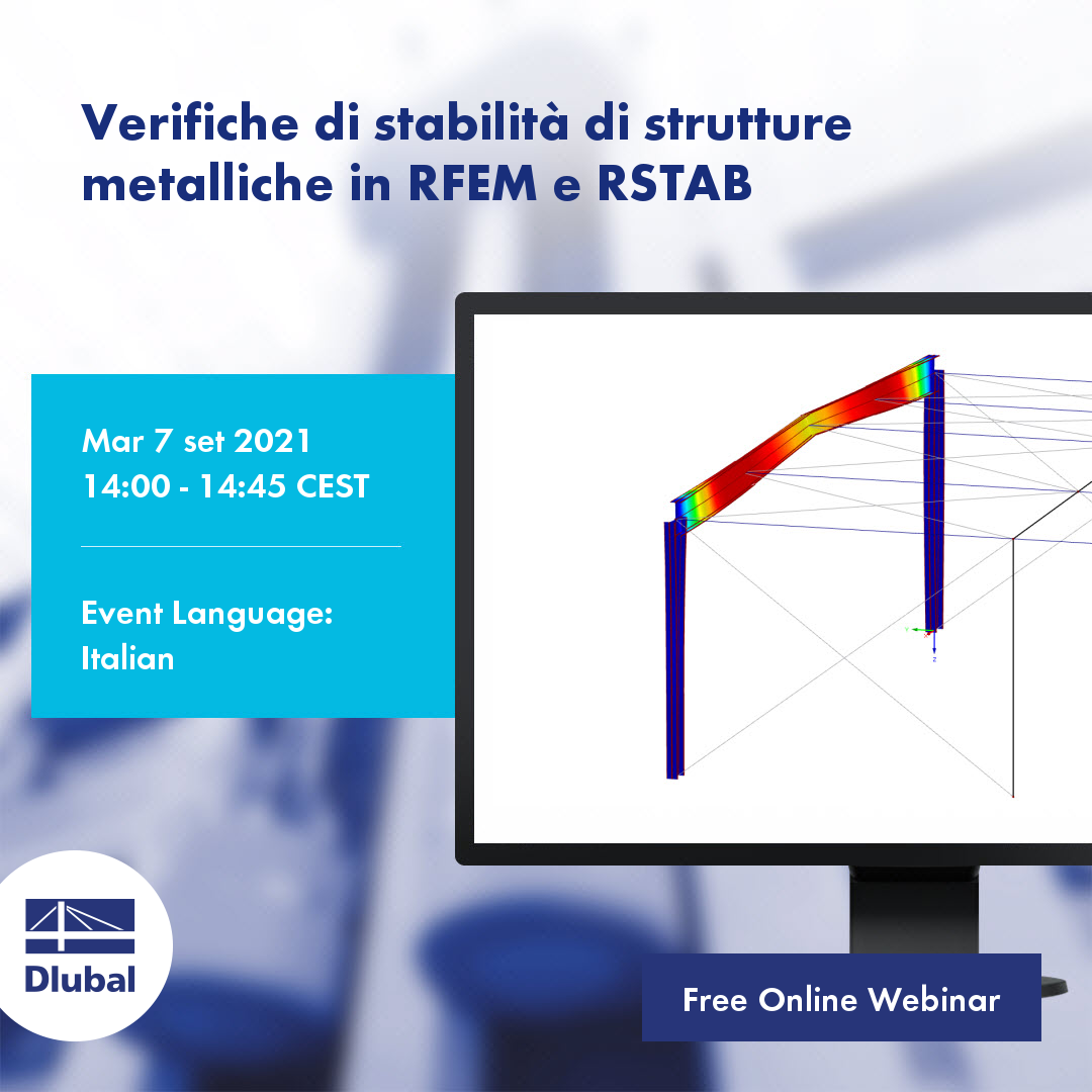 Kontrola stateczności konstrukcji metalowych w RFEM i RSTAB