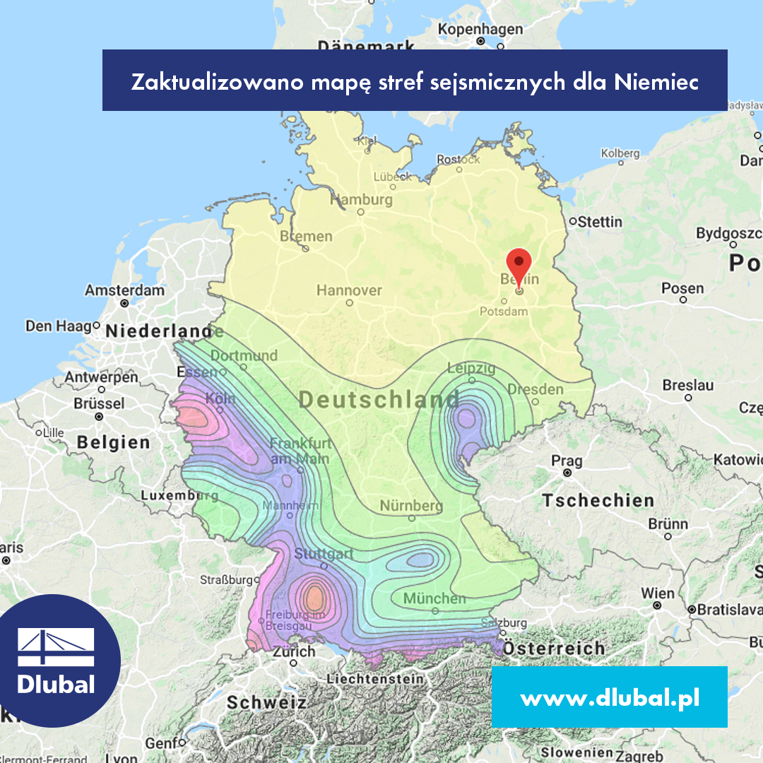 Zaktualizowano mapę stref sejsmicznych dla Niemiec