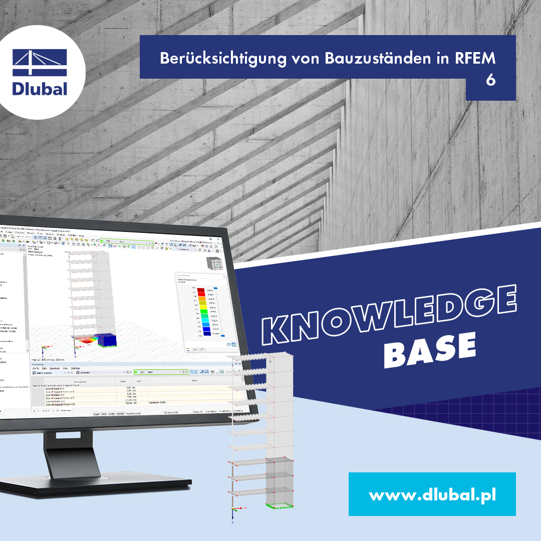 Uwzględnianie etapów budowy w RFEM 6