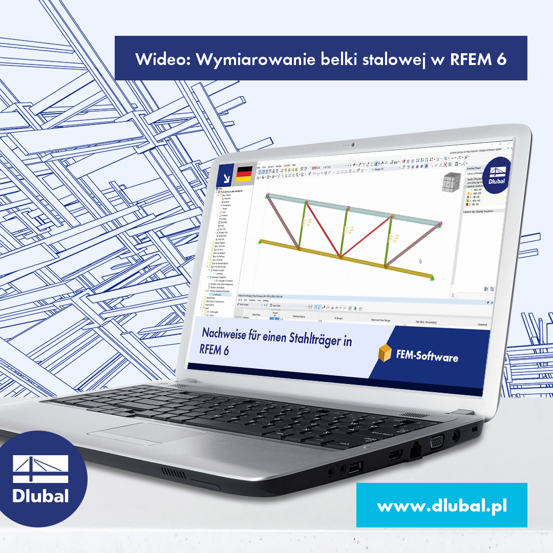 Video: Nachweise für einen Stahlträger in RFEM 6