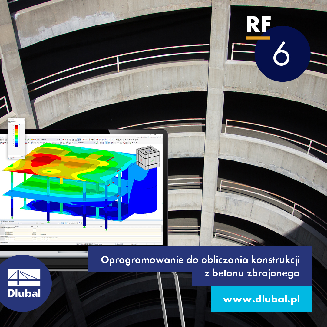 Oprogramowanie do obliczania konstrukcji z betonu zbrojonego