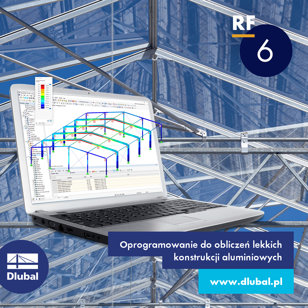 Oprogramowanie do obliczeń lekkich konstrukcji aluminiowych