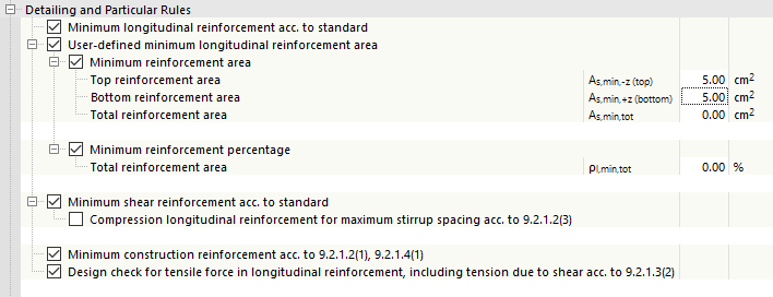 Konstruowanie elementów i reguły szczególne