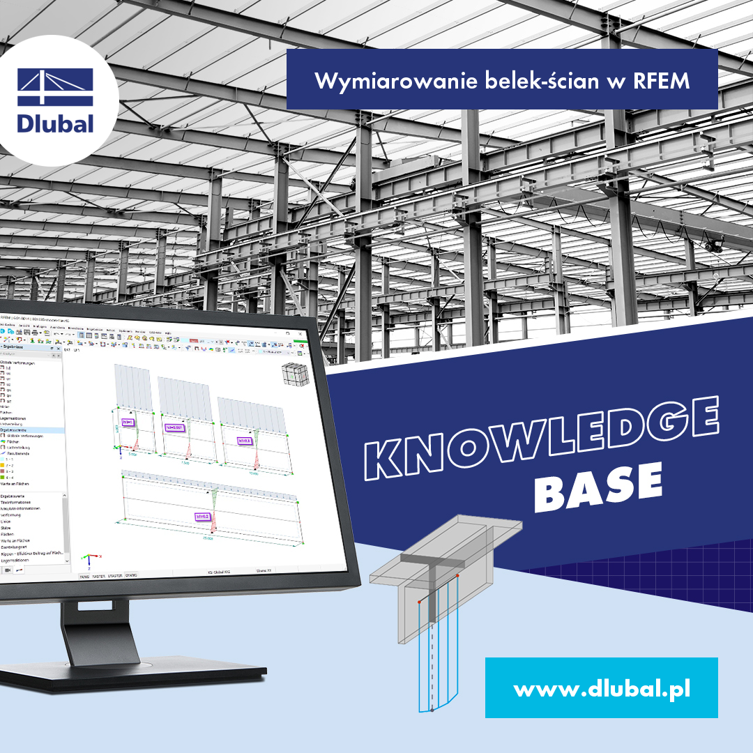 Wymiarowanie belek-ścian w RFEM