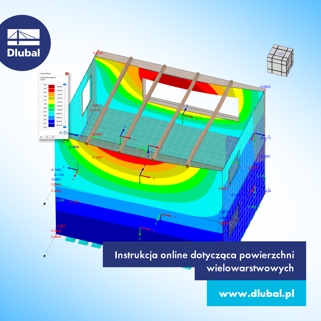 Instrukcja online Powierzchnie wielowarstwowe dla programu RFEM 6