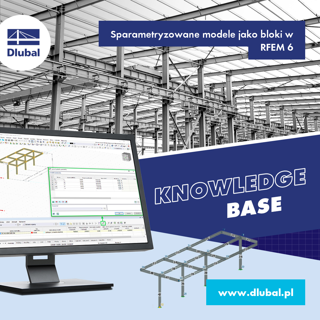 Sparametryzowane modele jako bloki w RFEM 6