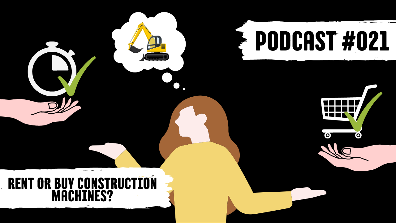 Podcast ze zdjęciem na okładkę # 021 Wypożyczanie maszyn budowlanych