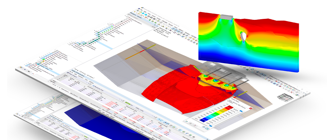 Baner | Analiza geotechniczna RFEM 6