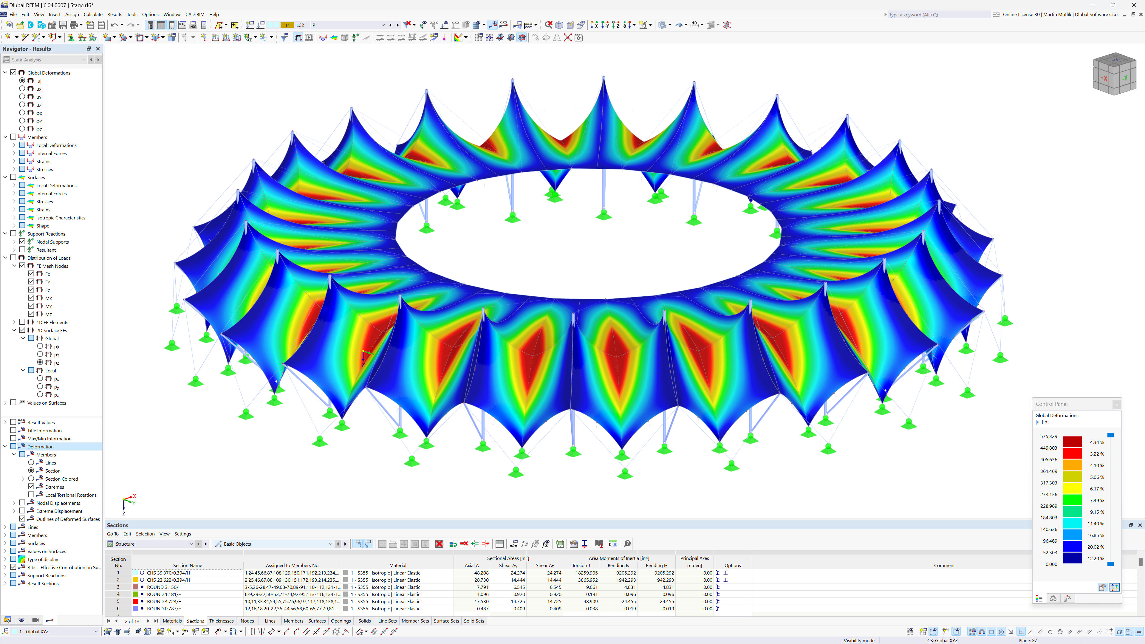 Form-Finding w RFEM 6