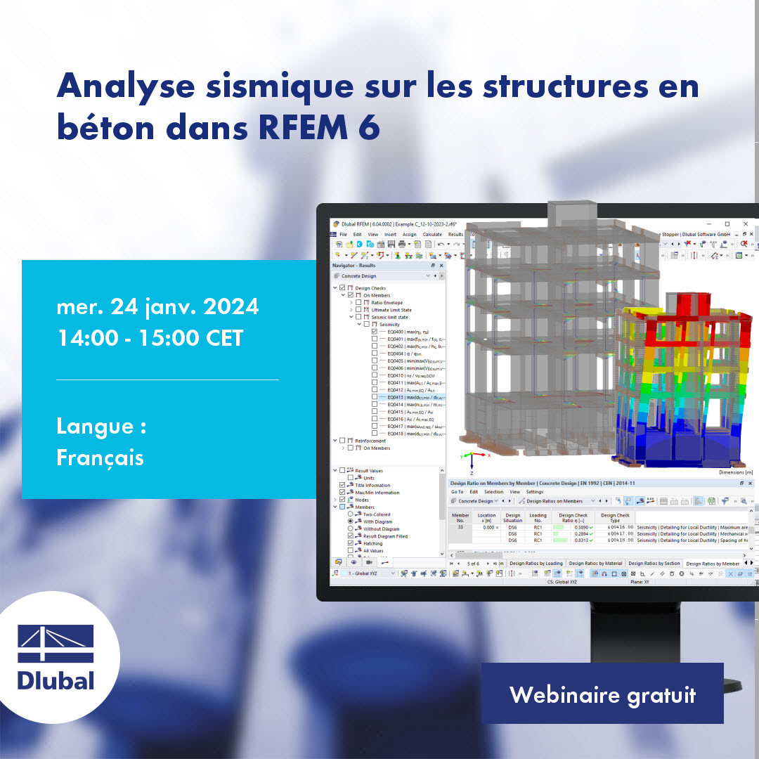 Analiza sejsmiczna konstrukcji betonowych w RFEM 6