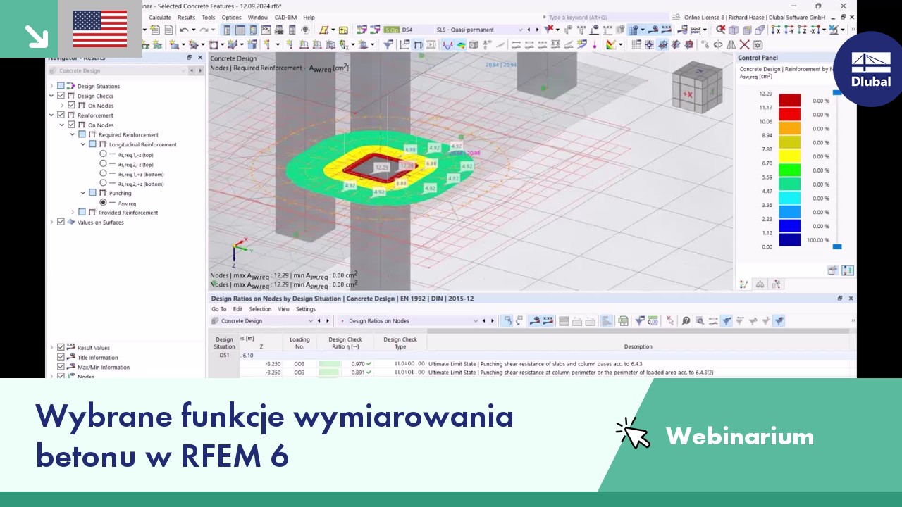 VG 005051 | Webinarium | Wybrane funkcje wymiarowania betonu w RFEM 6