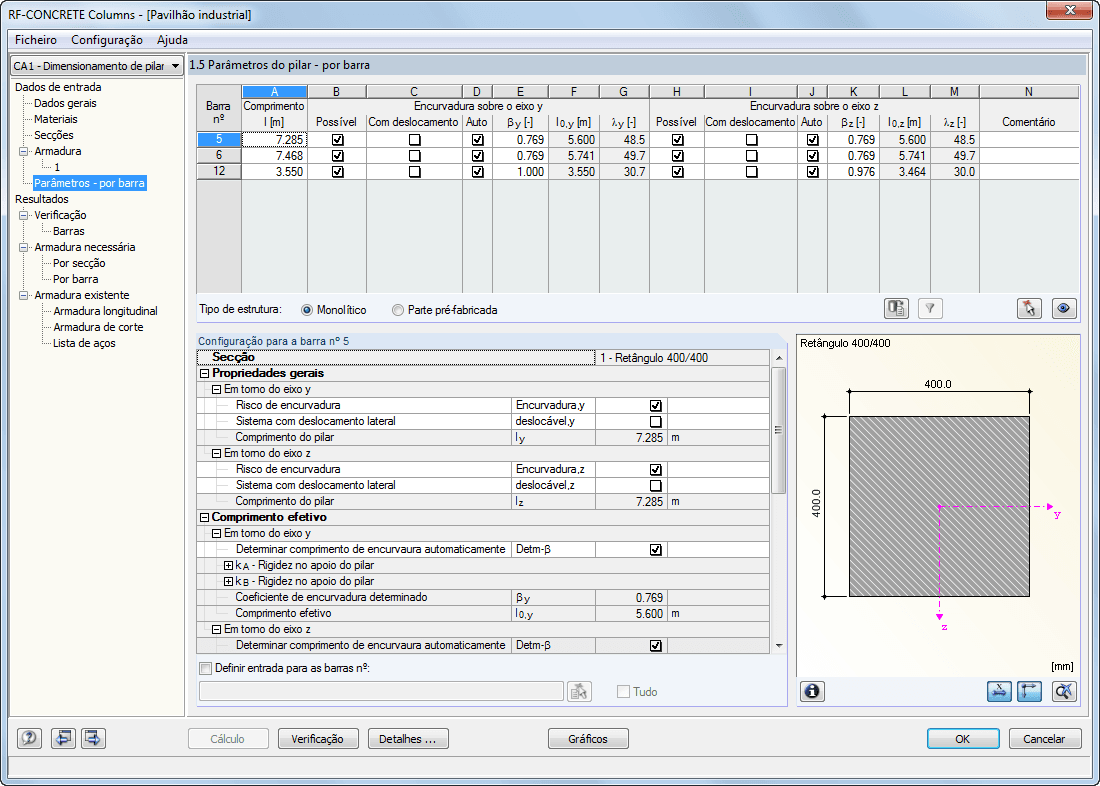 1.4 Standardspezifische Einstellungen