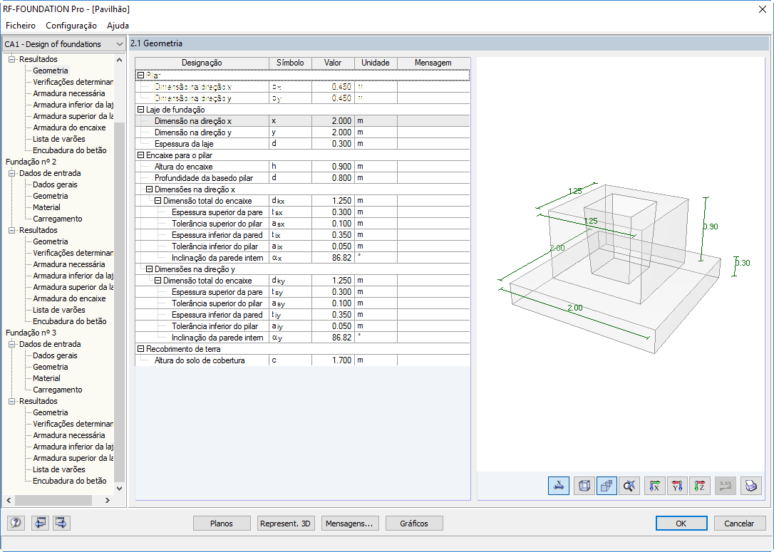 Maske 2.1 Geometrie