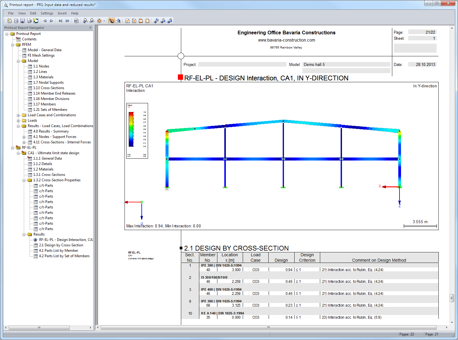 Grafische Ergebnisse in RFEM