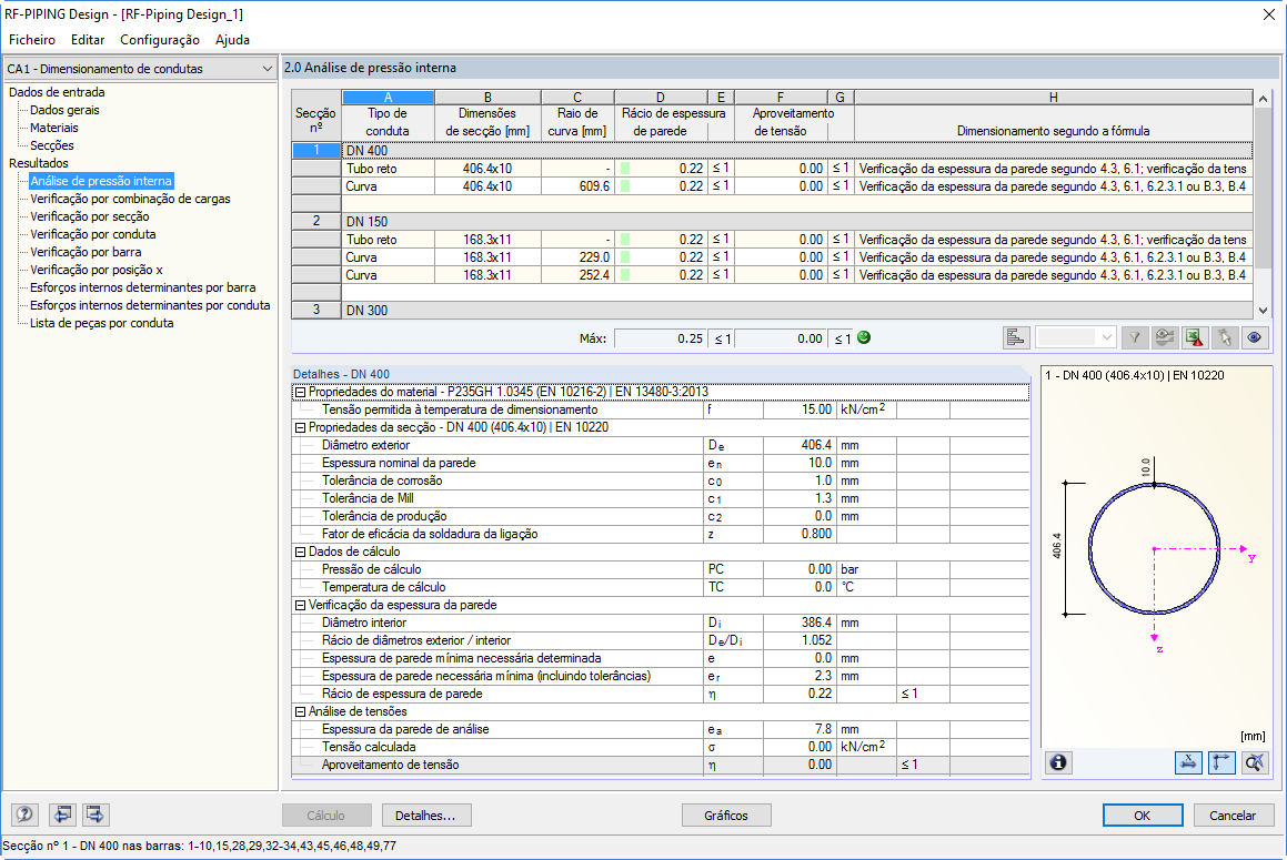 Maske 2.0 Innendruckanalyse