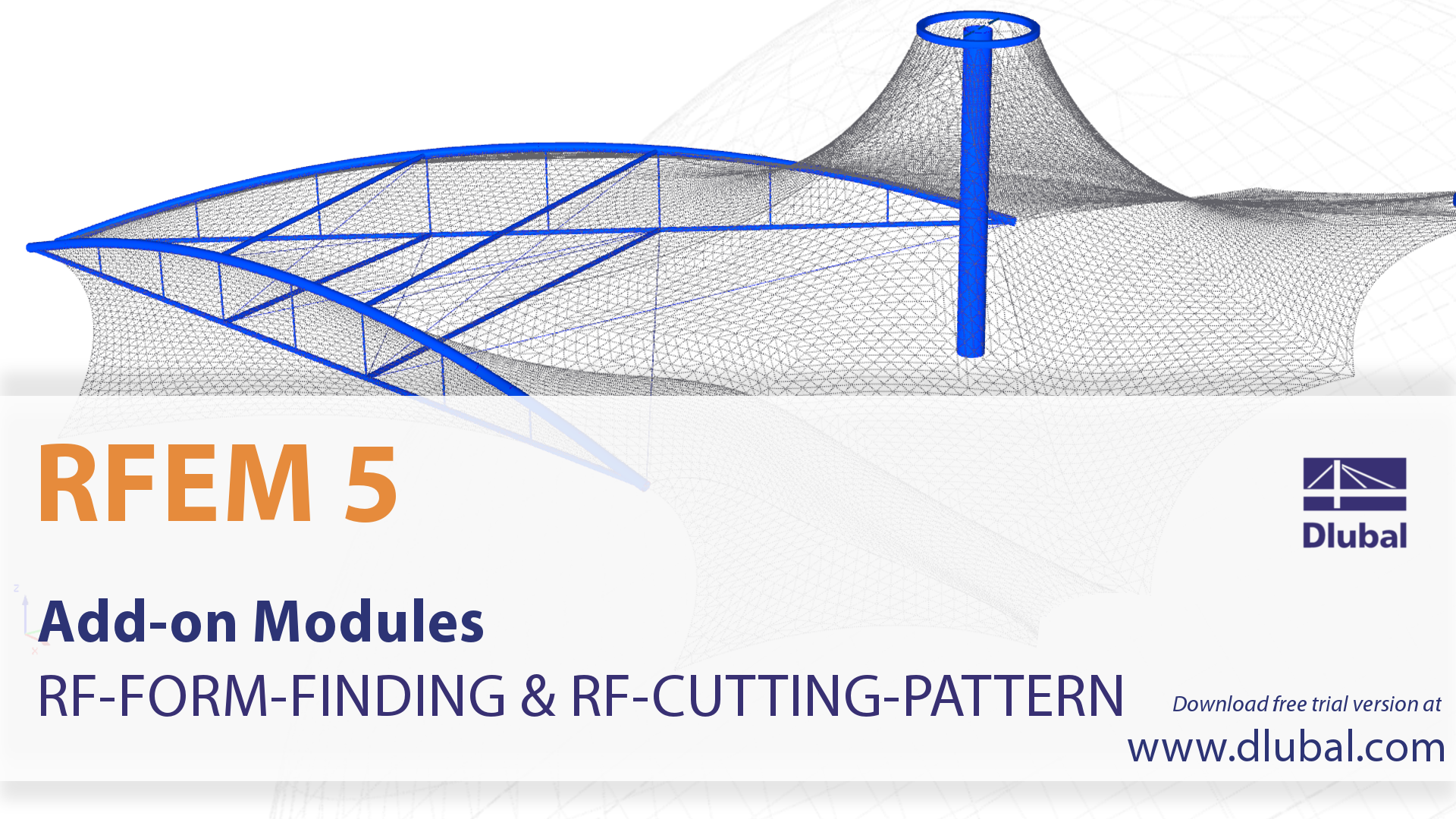 Zusatzmodule RF-FORMFINDUNG & RF-ZUSCHNITT