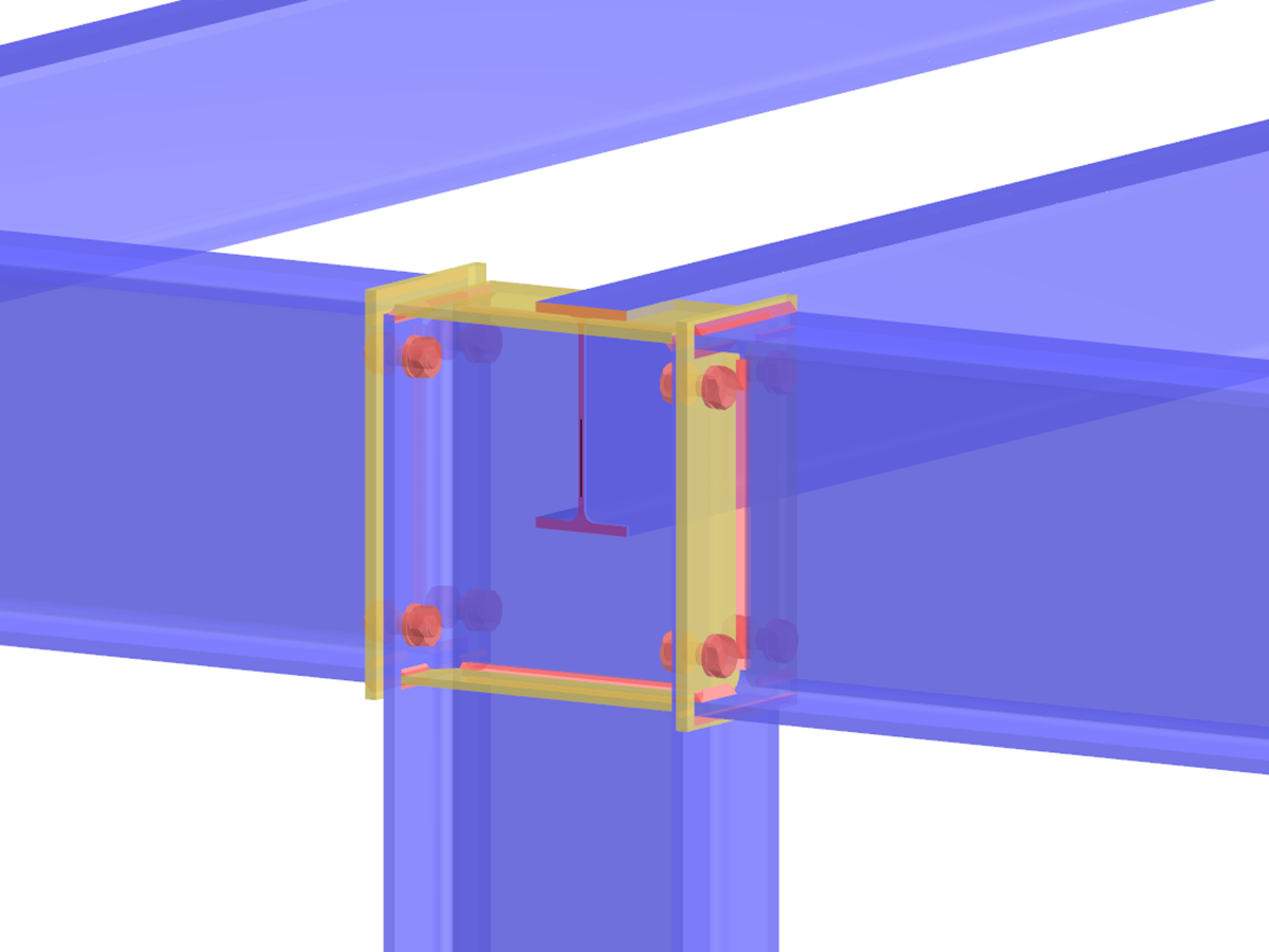 Módulo adicional RF-/JOINTS Steel - Rigid para o RFEM/RSTAB | Ligações rígidas segundo o EC 3