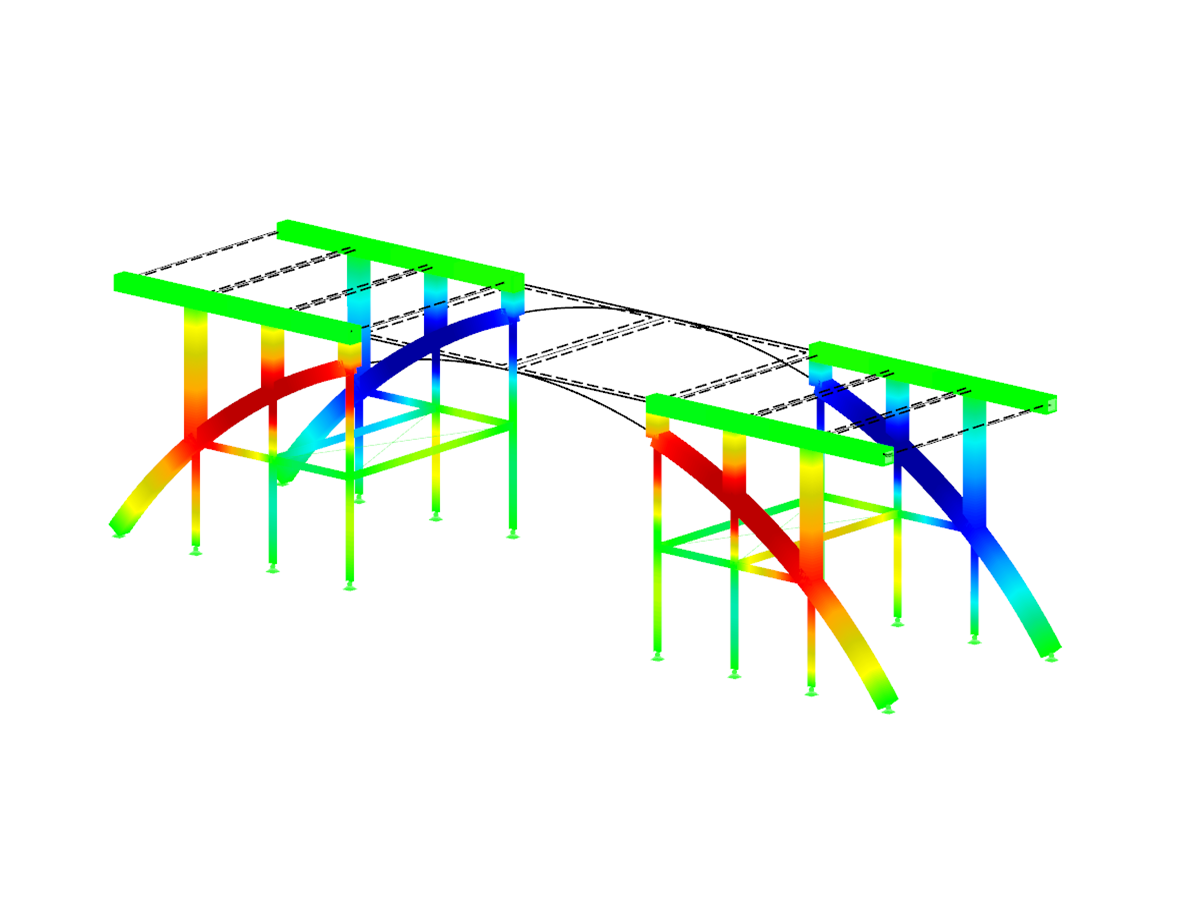 RFEM/RSTAB-Zusatzmodul RF-/STAGES | Berücksichtigung von Bauzuständen