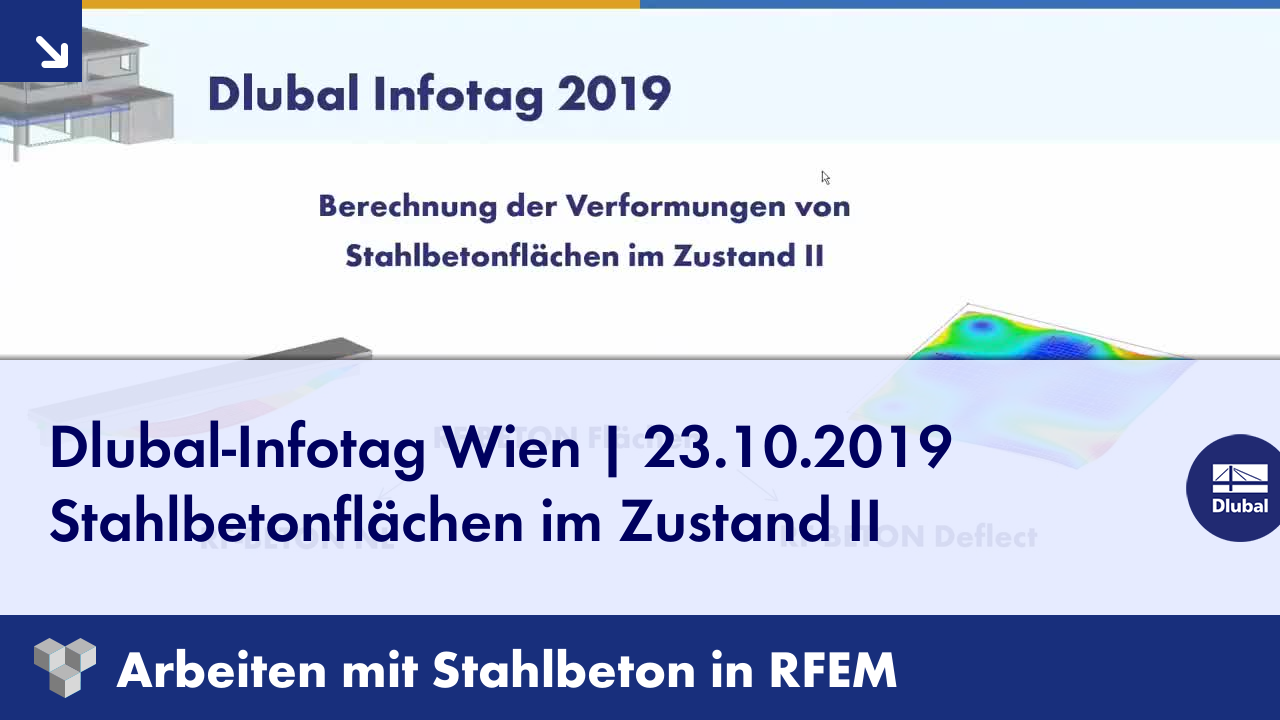 Dlubal-Infotag Wien | 23.10.2019
Stahlbetonflächen im Zustand II