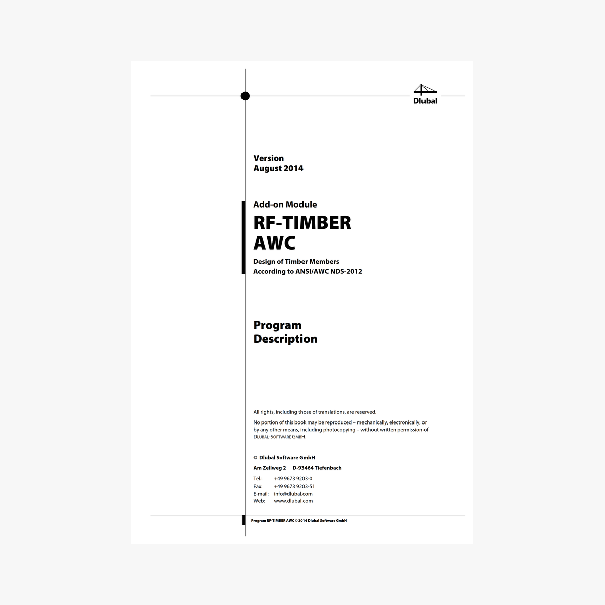 Manual RF-TIMBER AWC