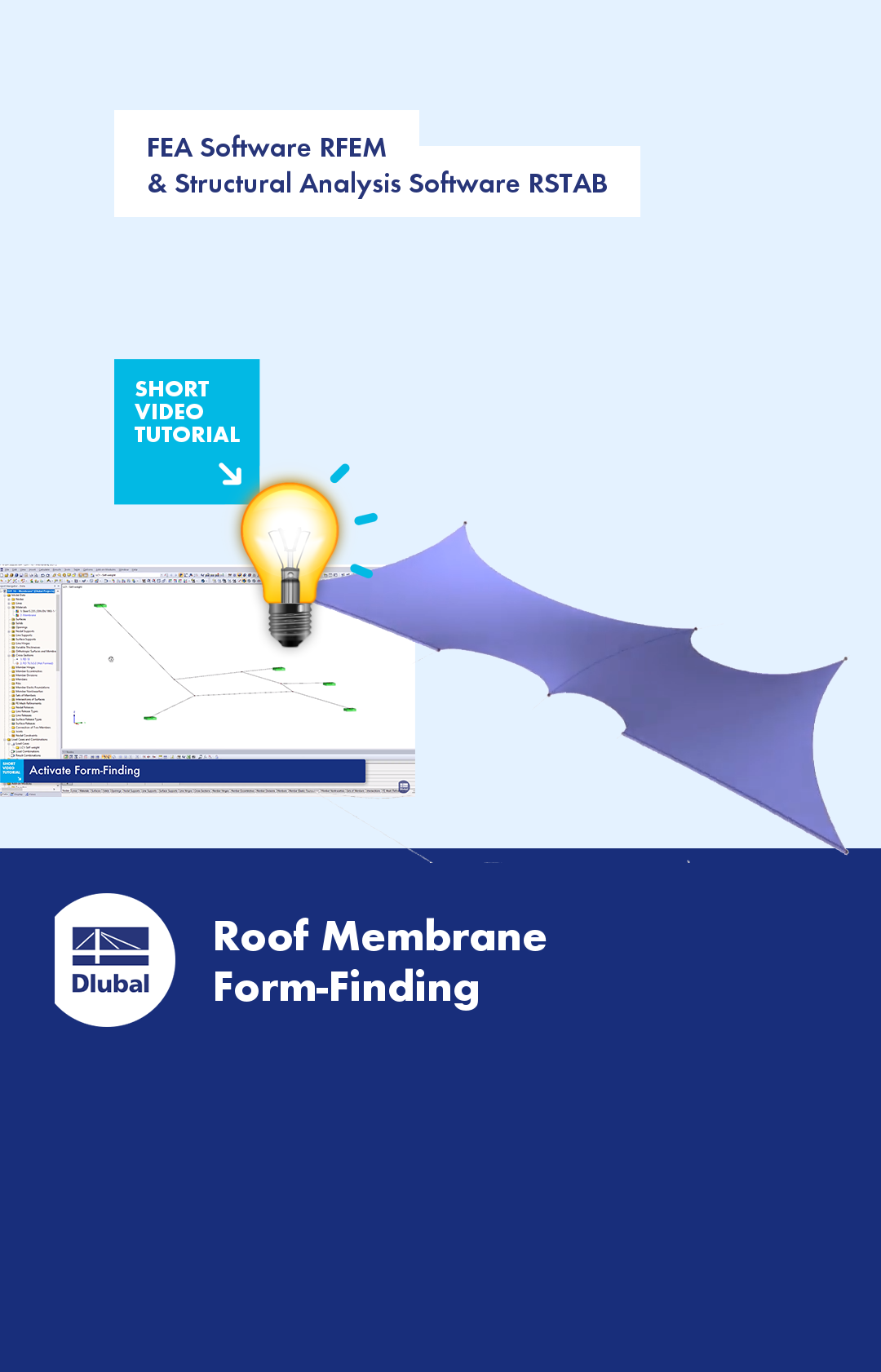 Software de elementos finitos RFEM \n e software de estruturas reticuladas RSTAB